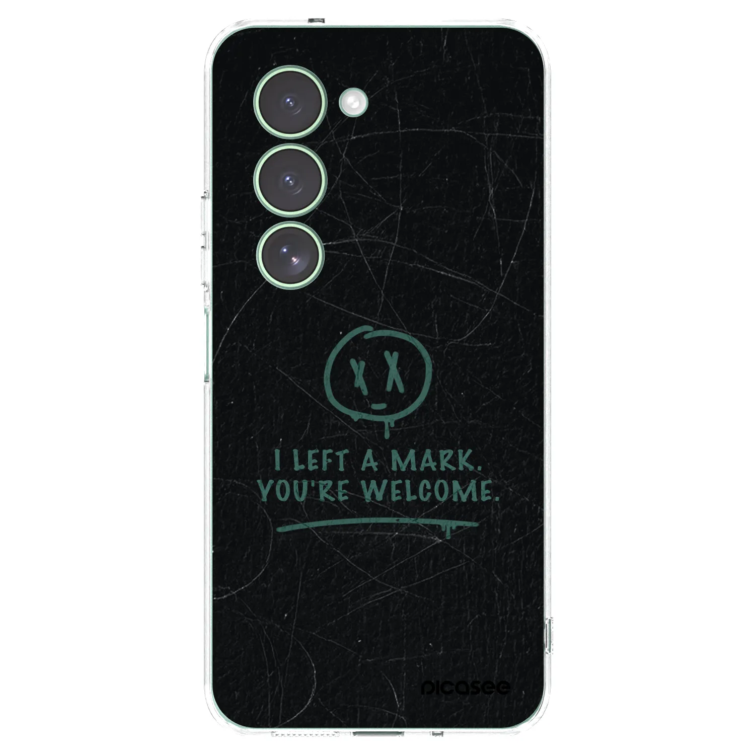 Picasee silikonowe przeźroczyste etui na Xiaomi Redmi 15 5G - LEFT A MARK