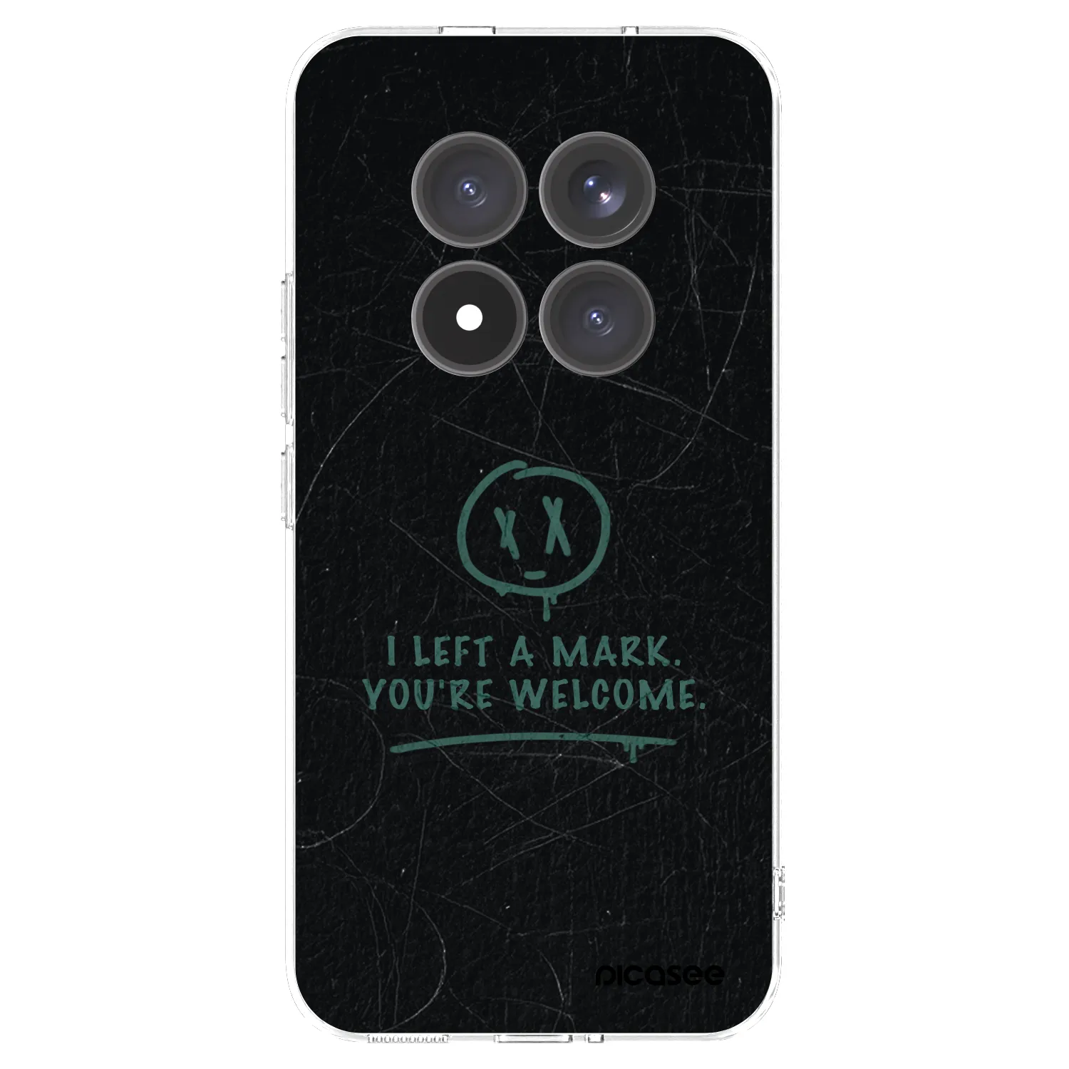 Picasee silikonowe przeźroczyste etui na Xiaomi Redmi Note 15 Pro+ - LEFT A MARK