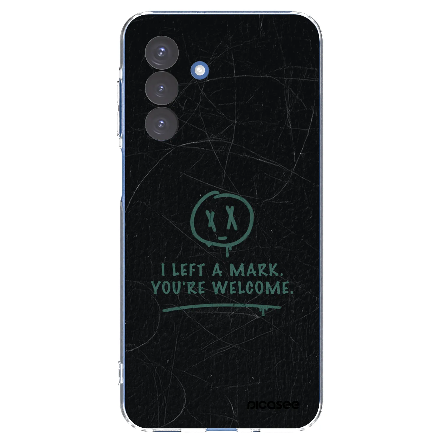 Picasee silikonowe przeźroczyste etui na Samsung Galaxy A17 5G - LEFT A MARK