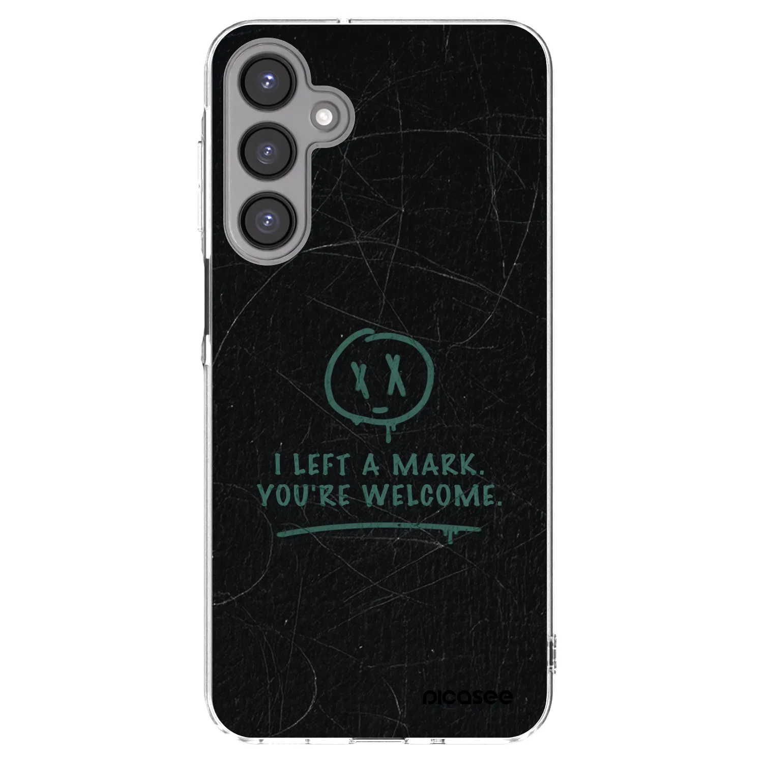 Picasee silikonowe przeźroczyste etui na Samsung Galaxy A16 4G - LEFT A MARK