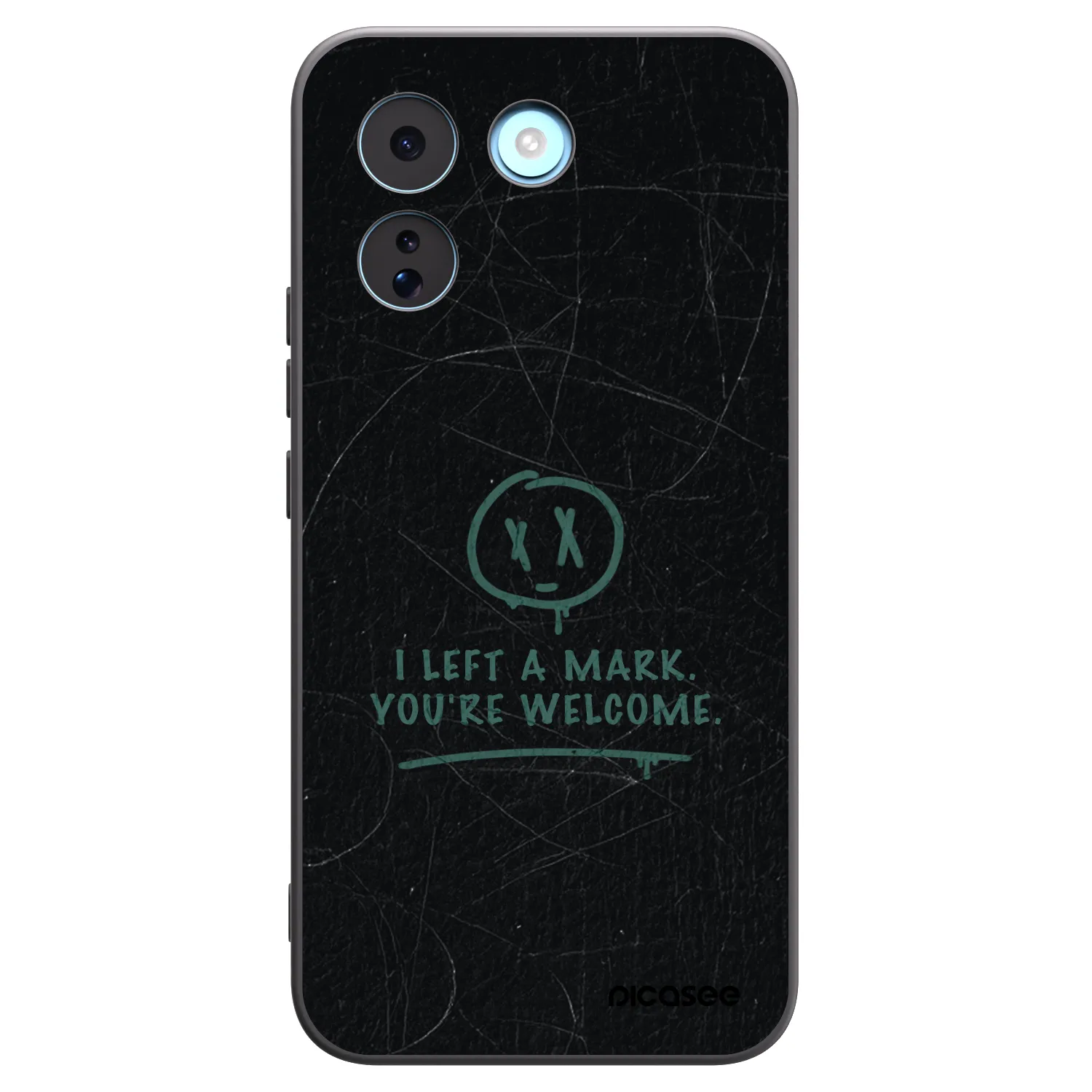 Picasee silikonowe czarne etui na Xiaomi Redmi Note 17 Pro MAX 5G - LEFT A MARK