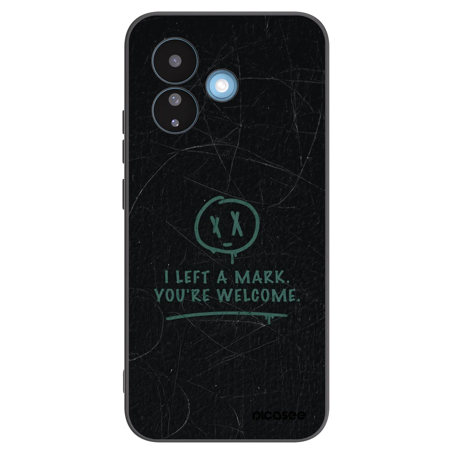 Picasee silikonowe czarne etui na Xiaomi Redmi Note 17 Pro 5G - LEFT A MARK