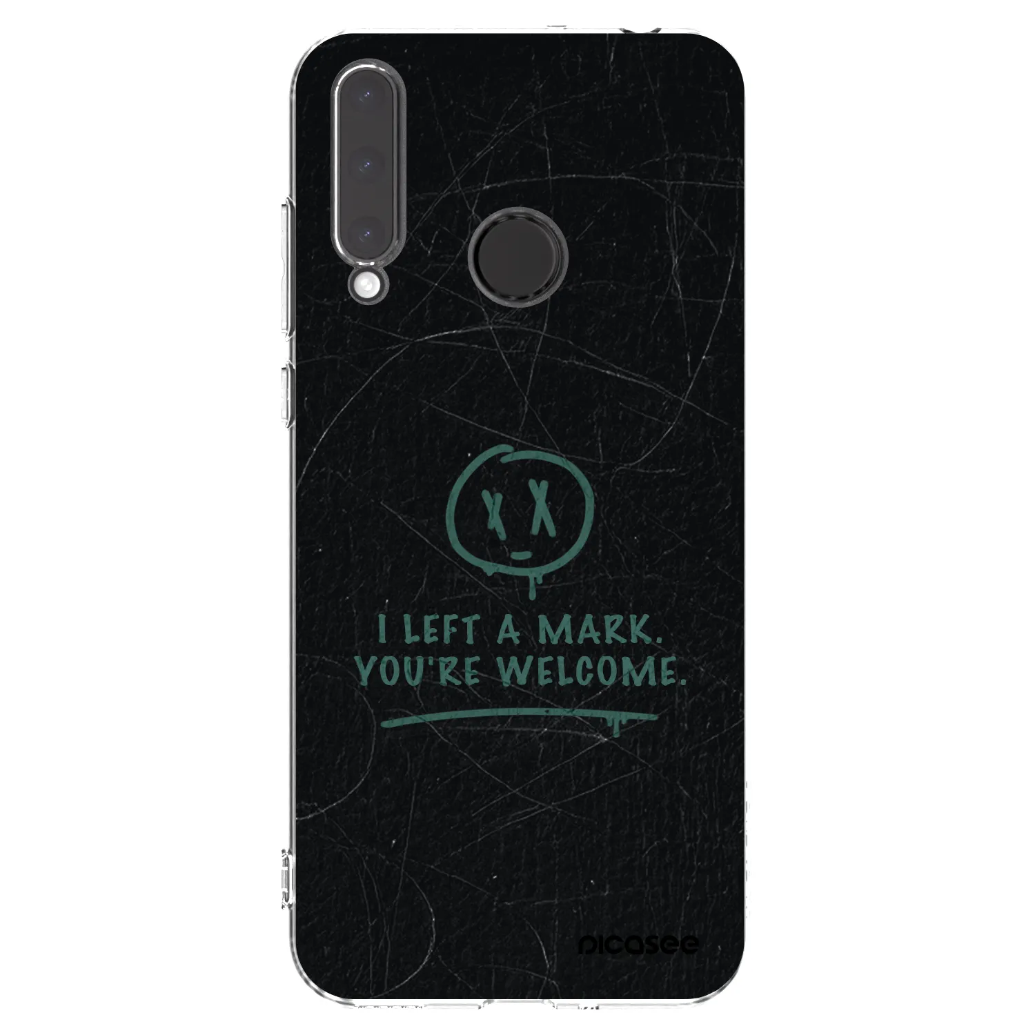Picasee silikonowe przeźroczyste etui na Honor 20 Lite - LEFT A MARK