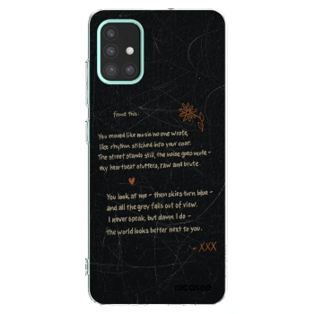Picasee silikonowe przeźroczyste etui na Samsung Galaxy M31s - POET