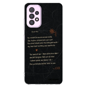 Picasee silikonowe przeźroczyste etui na Samsung Galaxy A32 5G A326B - POET