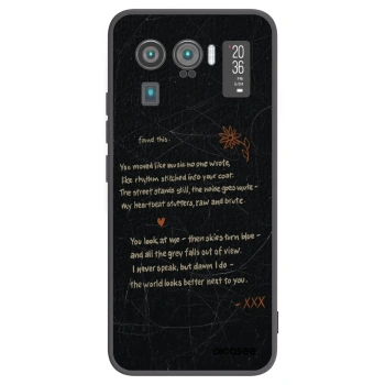 Picasee silikonowe czarne etui na Xiaomi Mi 11 Ultra - POET