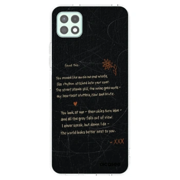 Picasee silikonowe przeźroczyste etui na Samsung Galaxy A22 A226B 5G - POET