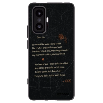 Picasee silikonowe czarne etui na Xiaomi 11T - POET