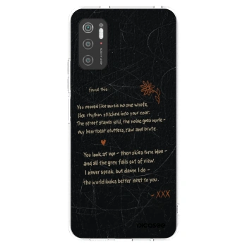 Picasee silikonowe przeźroczyste etui na Xiaomi Poco M3 Pro 5G - POET