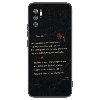 Picasee silikonowe czarne etui na Xiaomi Poco M3 Pro 5G - POET