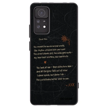 Picasee silikonowe czarne etui na Xiaomi Redmi Note 11 Pro 5G - POET