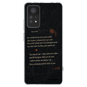 Picasee silikonowe przeźroczyste etui na Xiaomi Redmi Note 11 Pro 5G - POET