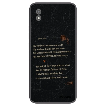 Picasee silikonowe czarne etui na Realme C11 (2021) - POET