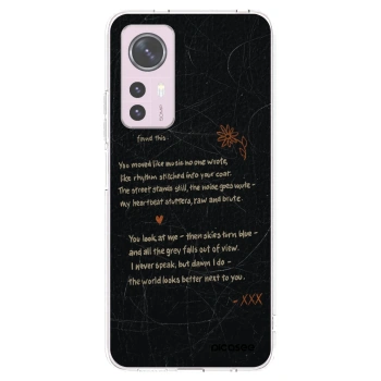 Picasee silikonowe przeźroczyste etui na Xiaomi 12 - POET