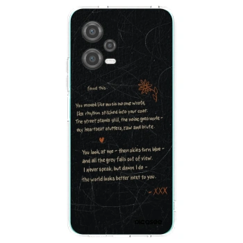 Picasee silikonowe przeźroczyste etui na Xiaomi Poco X5 - POET