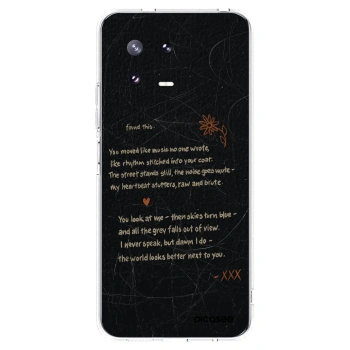 Picasee silikonowe przeźroczyste etui na Xiaomi 13 Pro - POET