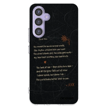 Picasee silikonowe przeźroczyste etui na Samsung Galaxy A54 5G A546B - POET