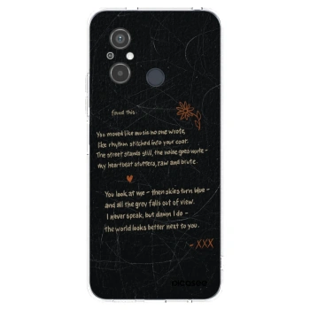 Picasee silikonowe przeźroczyste etui na Xiaomi Redmi 12C - POET