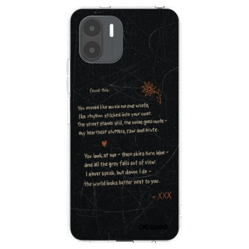 Picasee silikonowe przeźroczyste etui na Xiaomi Redmi A2 - POET
