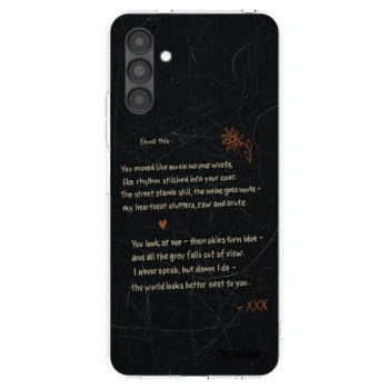 Picasee silikonowe przeźroczyste etui na Samsung Galaxy A04s A047F - POET