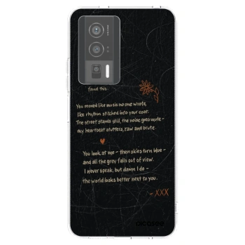 Picasee silikonowe przeźroczyste etui na Xiaomi Poco F5 Pro 5G - POET