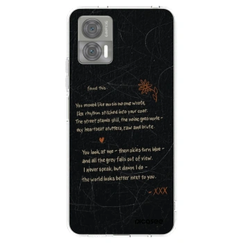 Picasee silikonowe przeźroczyste etui na Motorola Edge 30 Neo - POET