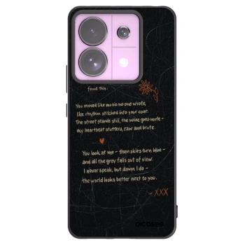 Picasee silikonowe czarne etui na Xiaomi Redmi Note 13 Pro 5G - POET