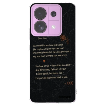 Picasee silikonowe przeźroczyste etui na Xiaomi Redmi Note 13 Pro 5G - POET