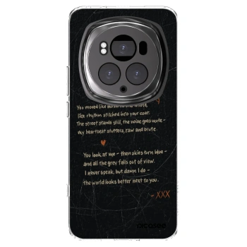 Picasee silikonowe przeźroczyste etui na Honor Magic6 Pro - POET