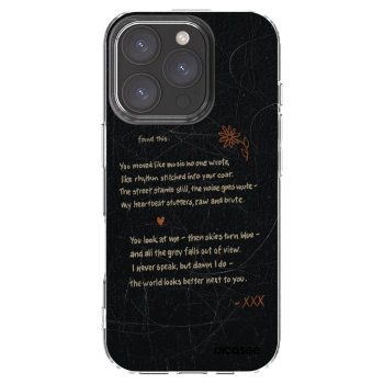 Picasee silikonowe przeźroczyste etui na Apple iPhone 16 Pro - POET