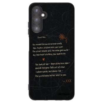 Picasee silikonowe czarne etui na Samsung Galaxy A05s A057G - POET