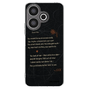 Picasee silikonowe przeźroczyste etui na Xiaomi Redmi 13 4G - POET