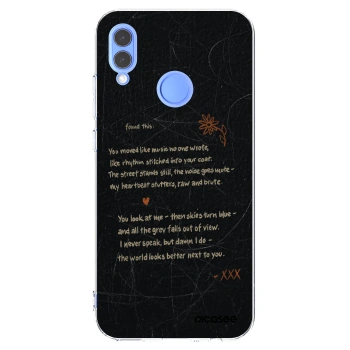 Picasee silikonowe przeźroczyste etui na Huawei P Smart 2019 - POET