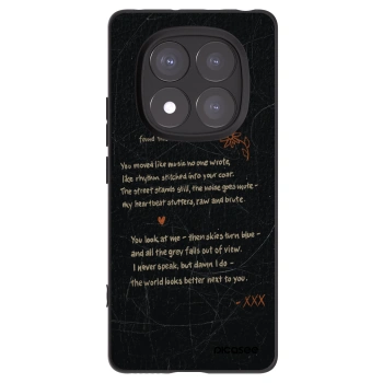 Picasee silikonowe czarne etui na Xiaomi Redmi Note 14 Pro+ 5G - POET