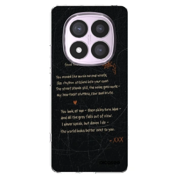 Picasee silikonowe przeźroczyste etui na Xiaomi Redmi Note 14 Pro 5G - POET