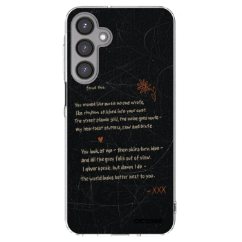 Picasee silikonowe przeźroczyste etui na Samsung Galaxy A16 5G - POET