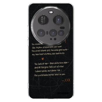 Picasee silikonowe przeźroczyste etui na Xiaomi 15 Ultra - POET