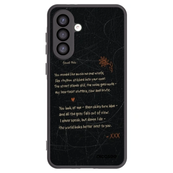 Picasee silikonowe czarne etui na Samsung Galaxy A26 5G A266B - POET