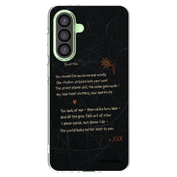 Picasee silikonowe przeźroczyste etui na Samsung Galaxy A26 5G A266B - POET