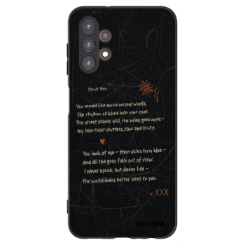 Picasee silikonowe czarne etui na Samsung Galaxy A13 5G - POET