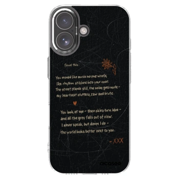 Picasee silikonowe przeźroczyste etui na Apple iPhone 17 - POET