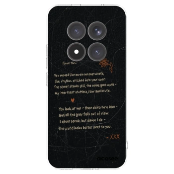 Picasee silikonowe przeźroczyste etui na Xiaomi Redmi Note 15 Pro+ - POET
