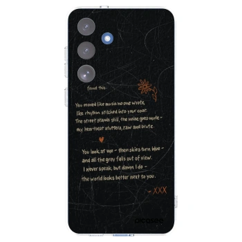 Picasee silikonowe przeźroczyste etui na Samsung Galaxy S25 FE 5G - POET