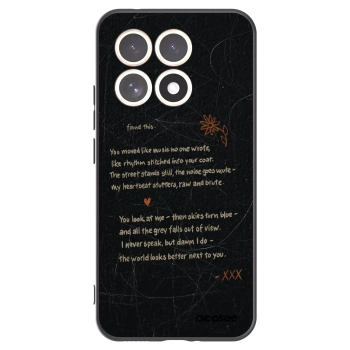 Picasee silikonowe czarne etui na Xiaomi 15T - POET
