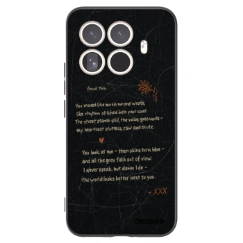 Picasee silikonowe czarne etui na Xiaomi 15T Pro - POET