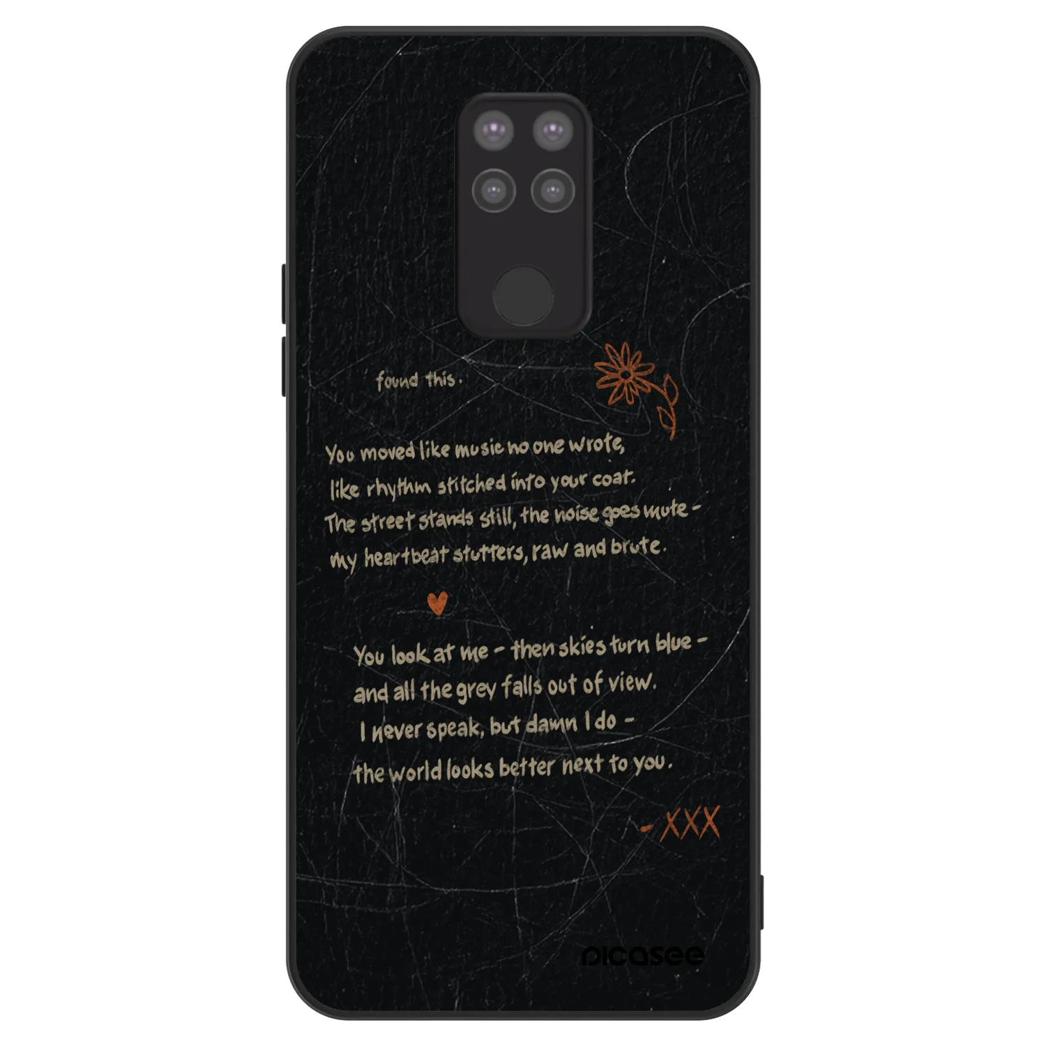 Picasee ULTIMATE CASE na Xiaomi Redmi Note 9 - POET