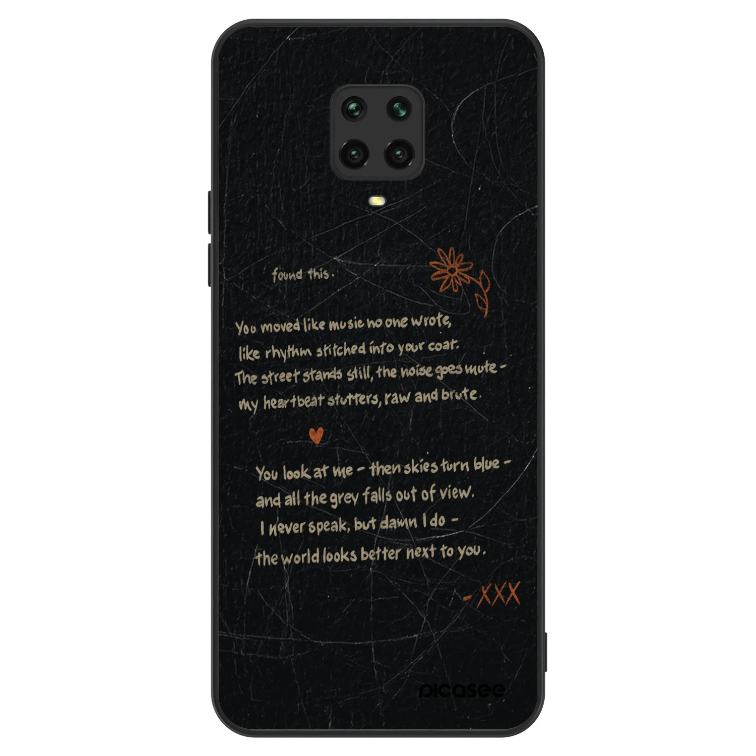 Picasee ULTIMATE CASE na Xiaomi Redmi Note 9 Pro - POET