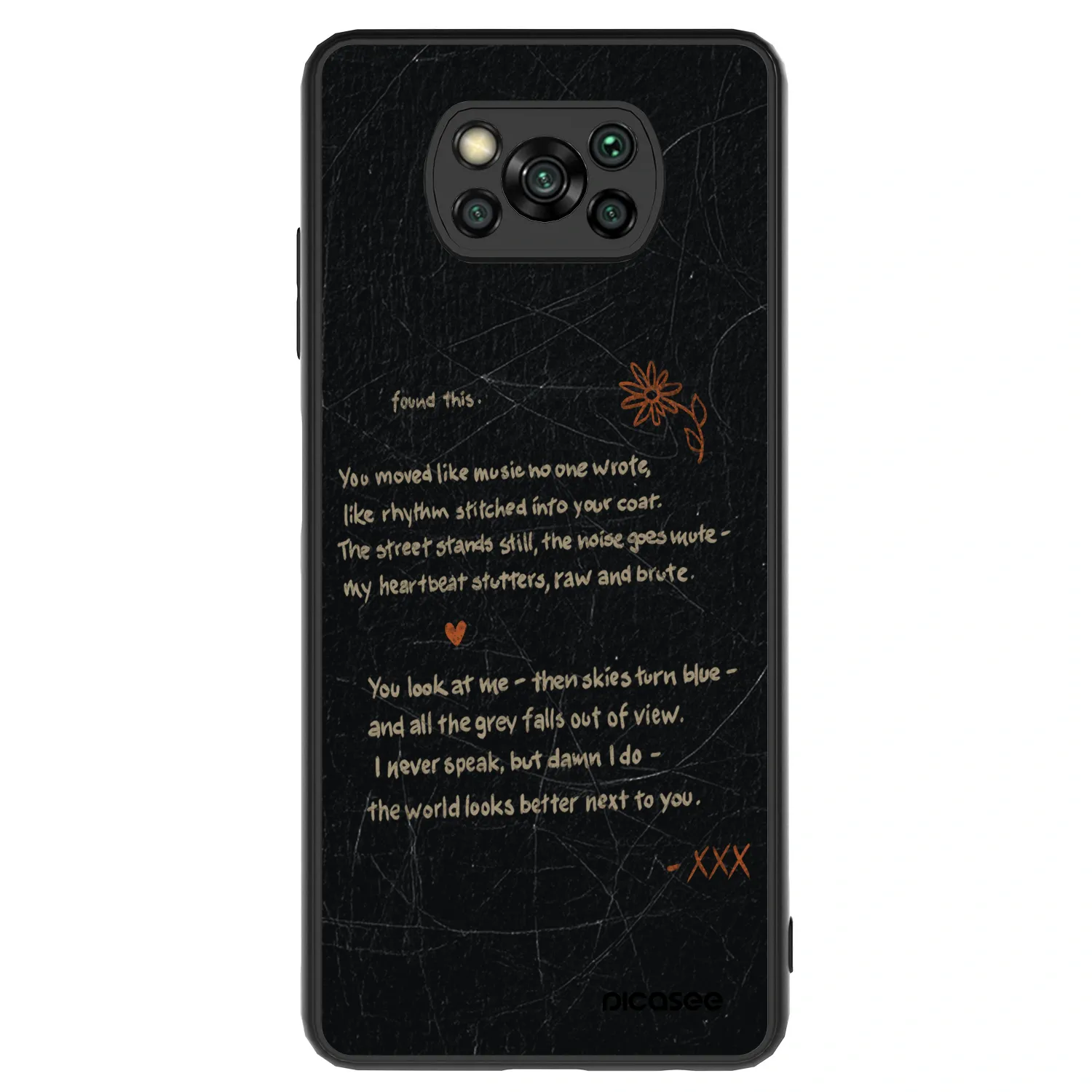 Picasee ULTIMATE CASE na Xiaomi Poco X3 - POET