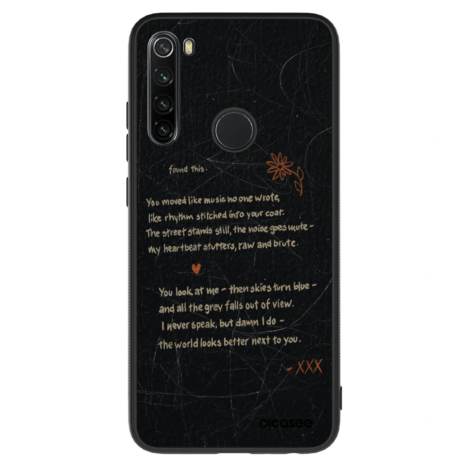 Picasee ULTIMATE CASE na Xiaomi Redmi Note 8 - POET