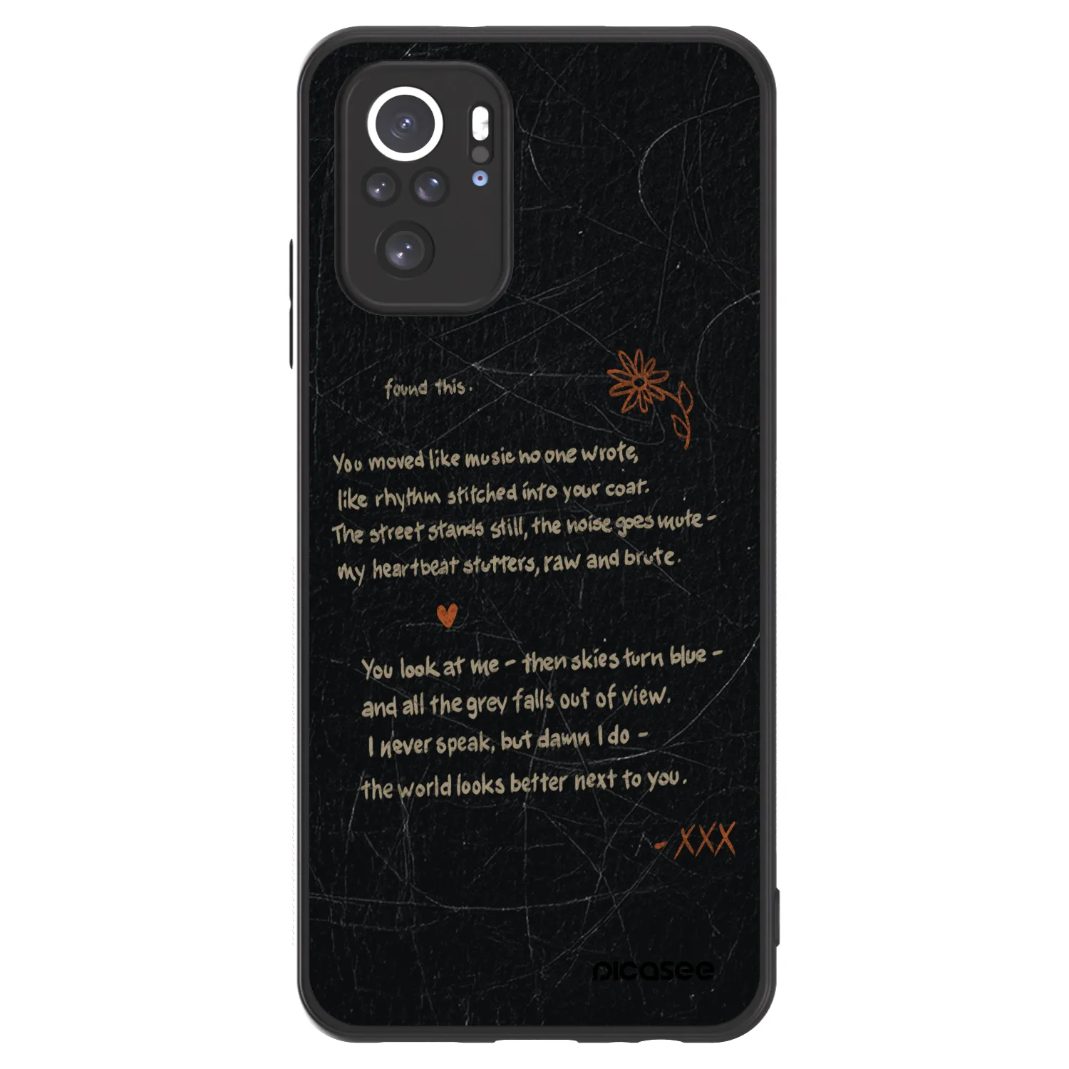 Picasee ULTIMATE CASE na Xiaomi Redmi Note 10 - POET